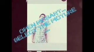 How to add a disintegration effect to the picture - picsart tutorial