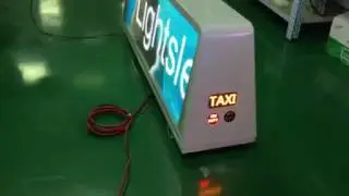 LightS LED Taxi Top Ad Sign Waterproof