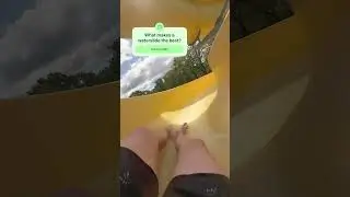 Epic Fun Slide at Dutch Camping De Kleine Wolf! #waterpark #waterslide #waterslidefun