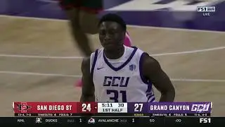 GCU Men's Basketball vs. San Diego State - Highlights