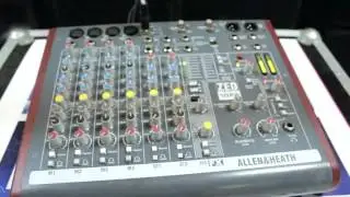 Прокат звукового оборудования во Владимире микшерный пульт Allen&Heath ZED 10 FX