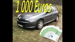 J'achète une Peugeot 206+ 1.4 HDI à 1000 Euros