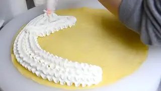 【超神回】クレープのずっと見てられる生クリーム映像を集めたら、マジでヤバかったwwwwww  Creamy crepe compilation