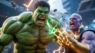 💚 Hulk Unleashed 😱 | Avengers vs Thanos | Full Cinematic Battle Movie
