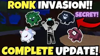 How to COMPLETE the NEW RONK INVASION UPDATE in Roblox Dig It!
