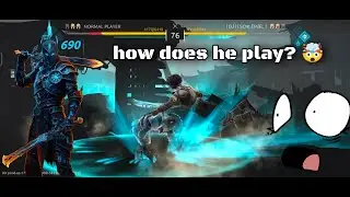 Epic battle against Normal player | Shadow Fight Arena | 