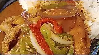 Chinese Smothered Pork Chop Mukbang