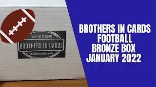 Brothers in Cards Bronze Football Box - January 2022 - 2020 Optic Hobby Pack!