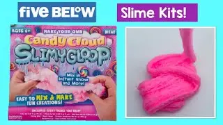 Five Below Slime Kit REVIEW!! Reviewing $5 Slime Kits!!