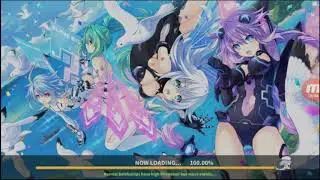 Azurlane X Neptunia event purple creek