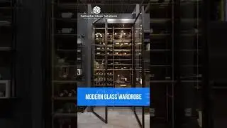 Modern Glass Wardrobe by Satkartar Glass Solutions