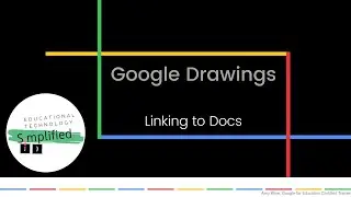Google Drawings - Linking to Docs