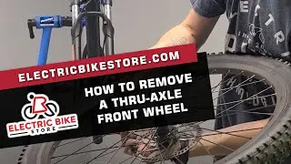 Electric Bike Technologies | Removing the Front Wheel on the Electric Mountain Bike