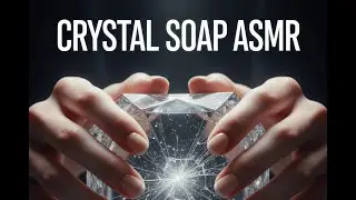 Crystal Glass Soap ASMR 💎 Perfect Thumb Crush | ガラス石鹸ASMR 親指クラッシュ | 유리 비누 ASMR 엄지 크러시