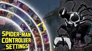 *BEST* Spider-Man Controller SETTINGS For Console/PC | Full Explanation | Marvel Rivals Season 9