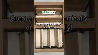 With FLEXfence Hardware you can Manuever Louvers Easily!
