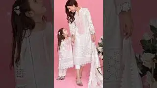 mother and daughter same dress ideas/party dresses #mother #daughter #shorts #youtubeshorts #viral