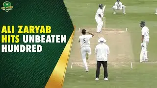 Ali Zaryab hits unbeaten hundred | Pakistan Shaheens vs SACA & MCC Young Cricketers XI Three-Day