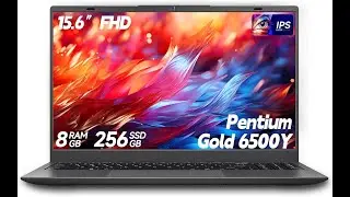 Laptop Computer, 8GB RAM 256GB SSD, Laptop with Gold 6500Y (Beat N5095, Up to 3.4GHz)