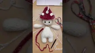 Crochet Mushroom Boy | Fall Crochet Ideas | DIY Halloween Plushie Decor | Autumn Plushies #crochet