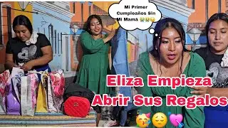 😱Eliza Rompe En Llantos 😰Al Decir Que Es Su Primer Cumpleaños Sin Su Mamá 😭💔😔