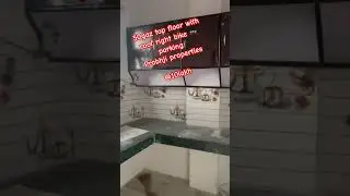 #floor #ghar #flathouse  50gaz top floor with roof right bike 🏍️ parking Prabhji properties@10lakh