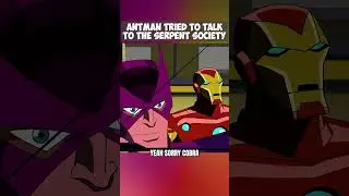 Antman Tried To Talk To The Serpent Society #marvel #avengers
