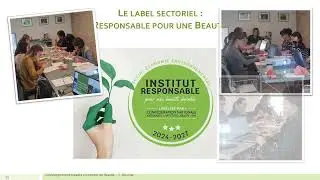 Retour en images sur la Formation D&eacute;veloppement Durable & RSE en Institut de Beaut&eacute; &agrave; Laives (71)