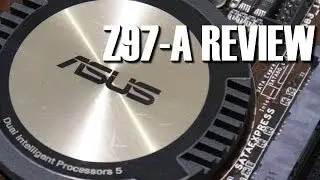 Обзор материнской платы Asus Z97 и разгон с процессором 4770K.