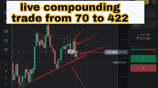 Binomo Live Trading Compound Crypto Trade Binomo Strategy