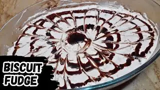 Biscuit Fudge Recipe by Daffodils Kitchen