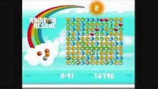 Rainbow Rescue. King.com game. Score 40K+