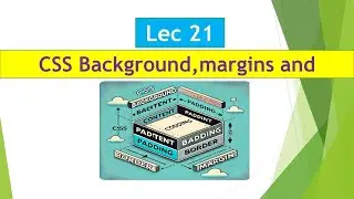 Lec 21 | CSS Background, Margins, and Padding | Full Guide for Beginners