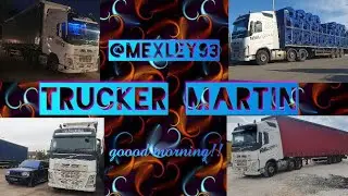 First time driving hgv in snow 
