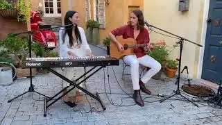 On my way Rusted Root acoustic cover by Kahuna Duo
