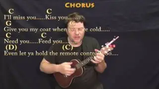 Grow Old With You (Adam Sandler) Ukulele Cover Lesson in G with Chords/Lyrics