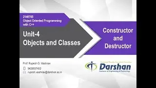 4.05 Constructors and Destructors in C++