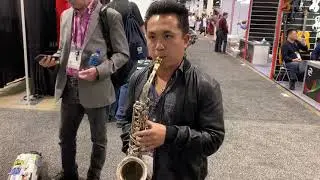 Justin Klunk - Westcoast Sax High Roller Alto Saxophone Mouthpiece Demo
