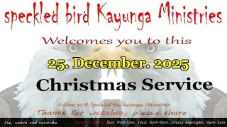 25/December/2025. Christmas service || God's wrapped Gift (Part 1) || Bro Ayoma Joshua 