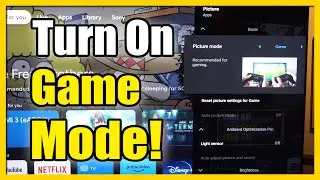 Как включить игровой режим с низкой задержкой ввода на телевизоре Sony Google TV (простой способ)