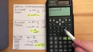 10/T Szögfüggvények kiszámítása kétsoros számológéppel
