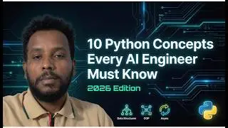 10 Python Concepts EVERY Data Scientist & AI Engineer Must Know (2026)