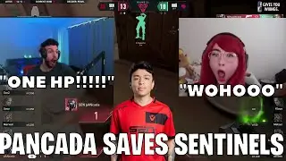 Kyedae & Tarik react to PANCADA 1 HP 1 BULLET Clutch to WIN THE GAME