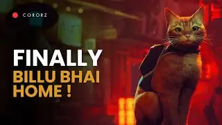 Billu bhai ghr nhi Ja skta?? | STRAY Hindi Gameplay