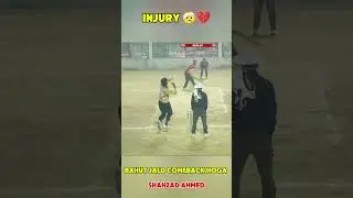 INJURY 🤕💔.                               #injury #cricket #viral #video #views #trending #new #song