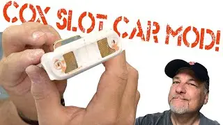 Pimping a Cox Chaparral Slot Car! Part 3- Drill & Fill!