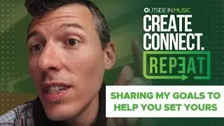sharing MY goals to help YOU set yours. | Create Connect Repeat and a Vlog!