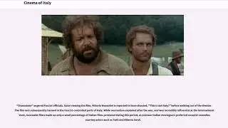 Cinema of Italy