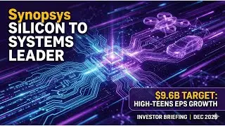 Прибыль Synopsys ($SNPS): выручка в размере 9,6 млрд долларов и рост прибыли на акцию в 10-20% бл...