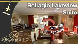 It has WHAT?! Bellagio Las Vegas - One Bedroom Lakeview Suite 2023 with a feature I did not expect!